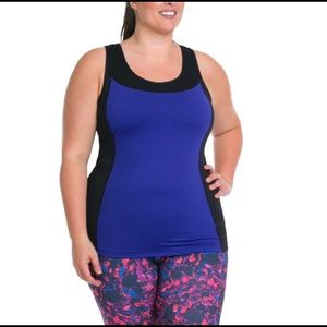 Rainbeau Curves Active Tank w/ Shelf Bra